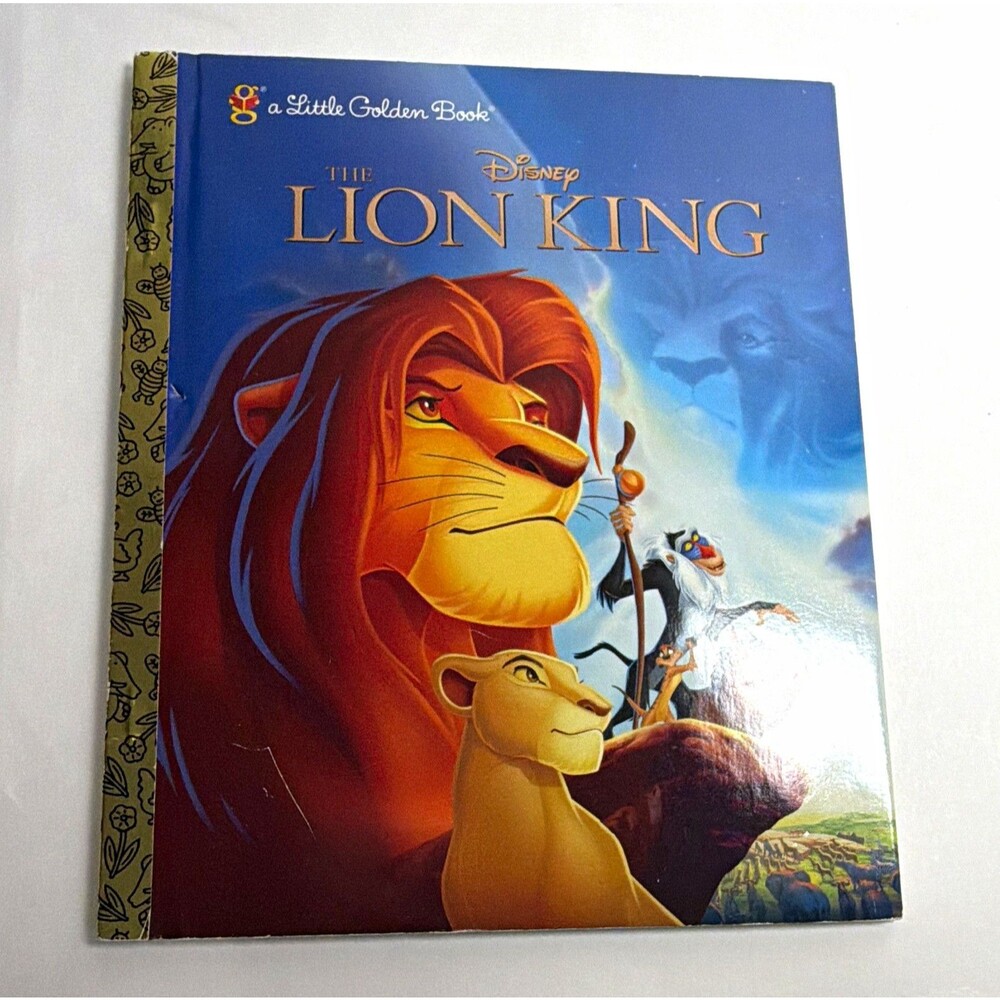 Disney The Lion King A Little Golden Book Hardcover Children's Book